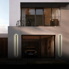 Arisha Modern LED Außenwandleuchte Schwarz Metall Garten/Balkon-Hausvellin