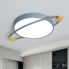 Aria Modern LED Deckenleuchte Weiß/Grün/Grau Schlaf/Wohn-Hausvellin