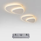 Arisha Modern Deckenleuchte Weiß Wohn/Schlafzimmer Metall Acryl-Hausvellin