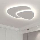 Arisha Modern Deckenleuchte Weiß Wohn/Schlafzimmer Metall Acryl-Hausvellin