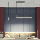 Arisha Modern LED Pendelleuchte Gold/Schwarz Metall Ess/Wohnzimmer-Hausvellin