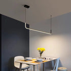 Arisha Modern LED Pendelleuchte Gold/Schwarz Metall Ess/Wohnzimmer-Hausvellin