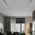 Arisha Deckenleuchte Linear Modern LED Schwarz Wohnzimmer Metall-Hausvellin