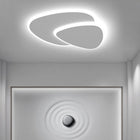 Arisha Modern Deckenleuchte Weiß Wohn/Schlafzimmer Metall Acryl-Hausvellin