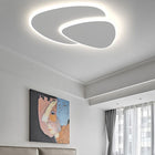 Arisha Modern Deckenleuchte Weiß Wohn/Schlafzimmer Metall Acryl-Hausvellin