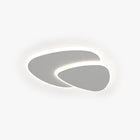 Arisha Modern Deckenleuchte Weiß Wohn/Schlafzimmer Metall Acryl-Hausvellin