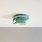 Valentina Modern Deckenleuchte, Blau/Rosa/Gelb, Kaffeetassen, Keramik, Schlafzimmer-Hausvellin