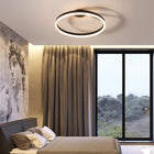 Arisha Deckenleuchte Ring Modern LED Schwarz/Weiß Wohnzimmer Flur Metall-Hausvellin
