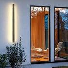 Ray Moderne Linear Außenwandleuchte Metall Acryl Garten Flur-Hausvellin