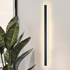 Arisha Modern LED Außenwandleuchte Schwarz Metall Garten/Balkon-Hausvellin