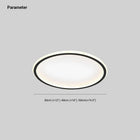 Arisha Modern Ring LED Deckenleuchte Schwarz/Weiß Wohn/Schlafzimmer-Hausvellin
