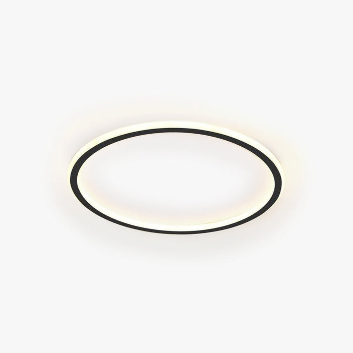 Arisha Modern Ring LED Deckenleuchte Schwarz/Weiß Wohn/Schlafzimmer-Hausvellin
