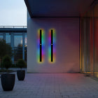 Arisha Minimalistische Wasserdichte LED Außenwandleuchte Schwarz Garten Korridor-Hausvellin
