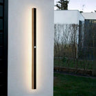 Arisha Minimalistische Wasserdichte LED Außenwandleuchte Schwarz Garten Korridor-Hausvellin