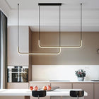 Arisha Modern LED Pendelleuchte Gold/Schwarz Metall Ess/Wohnzimmer-Hausvellin