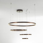 Arisha Pendelleuchte Tir-Kreis Ring Moderne Schwarz/Gold/Kaffee Metall Schlafzimmer-Hausvellin