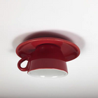 Valentina Modern Deckenleuchte, Blau/Rosa/Gelb, Kaffeetassen, Keramik, Schlafzimmer-Hausvellin